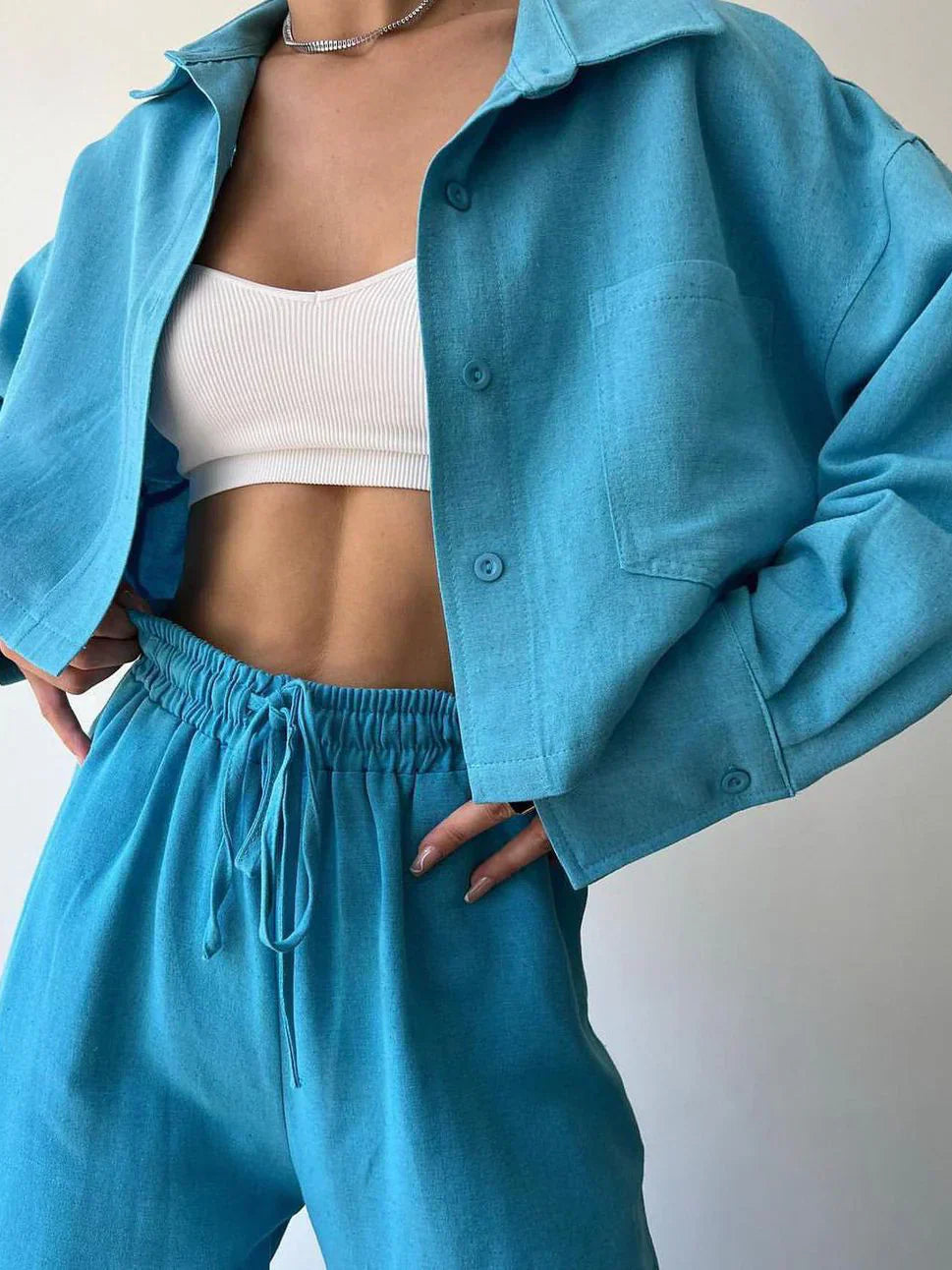 Albastru păun / 2XL