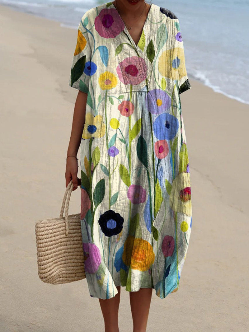 Floral multicolor / 3XL