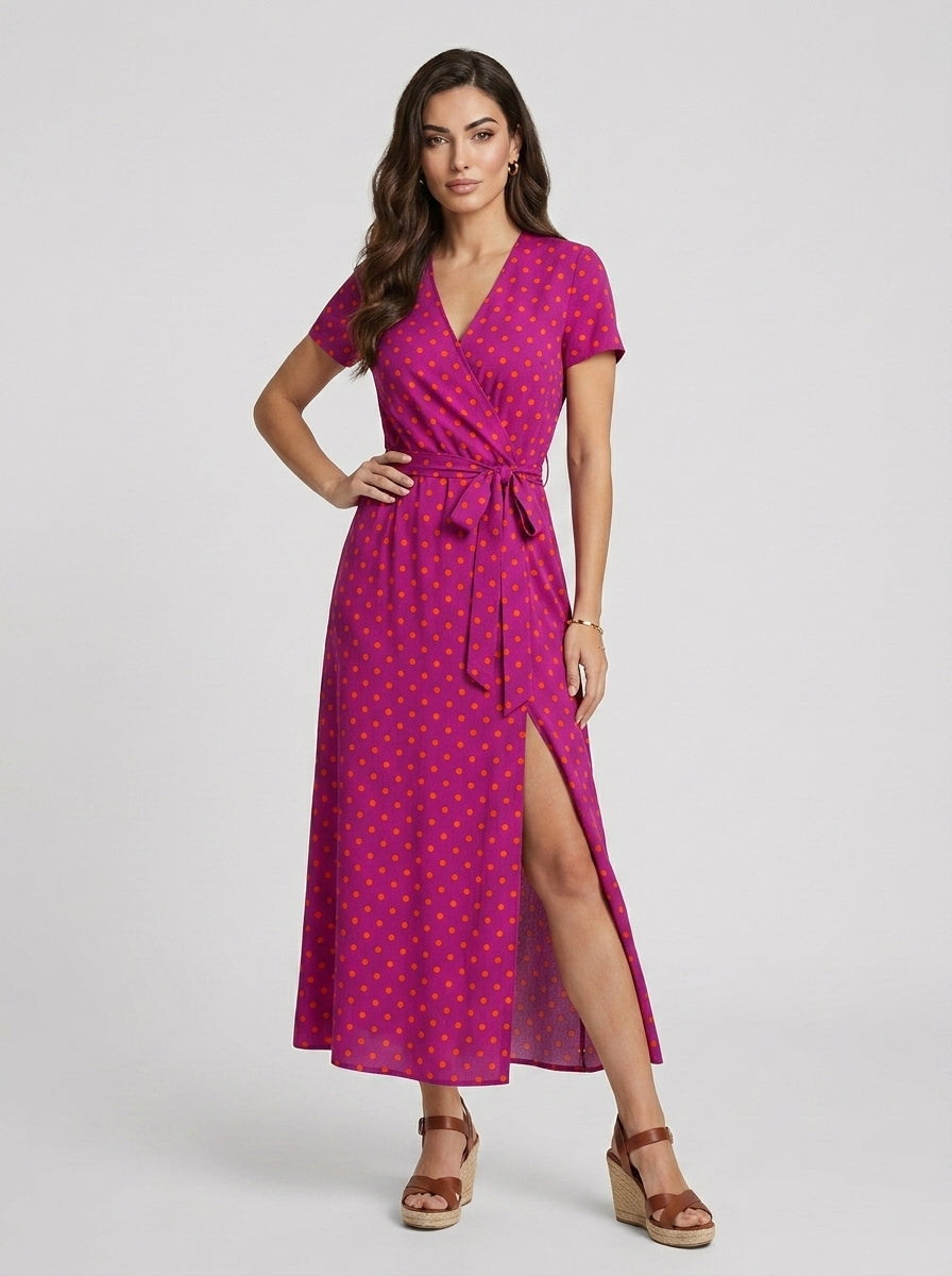 Fucsia cu buline / 2XL