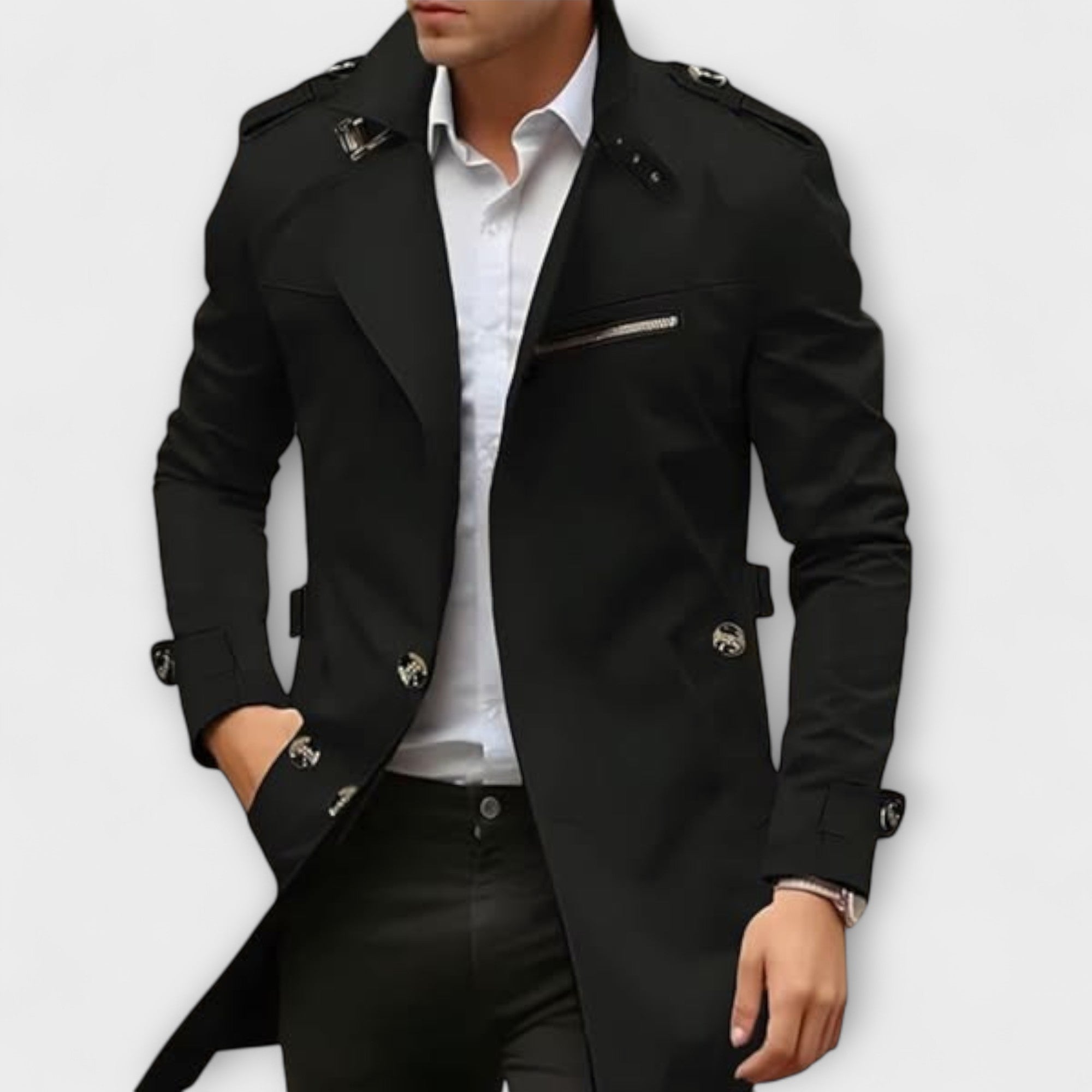 Negru / 4XL