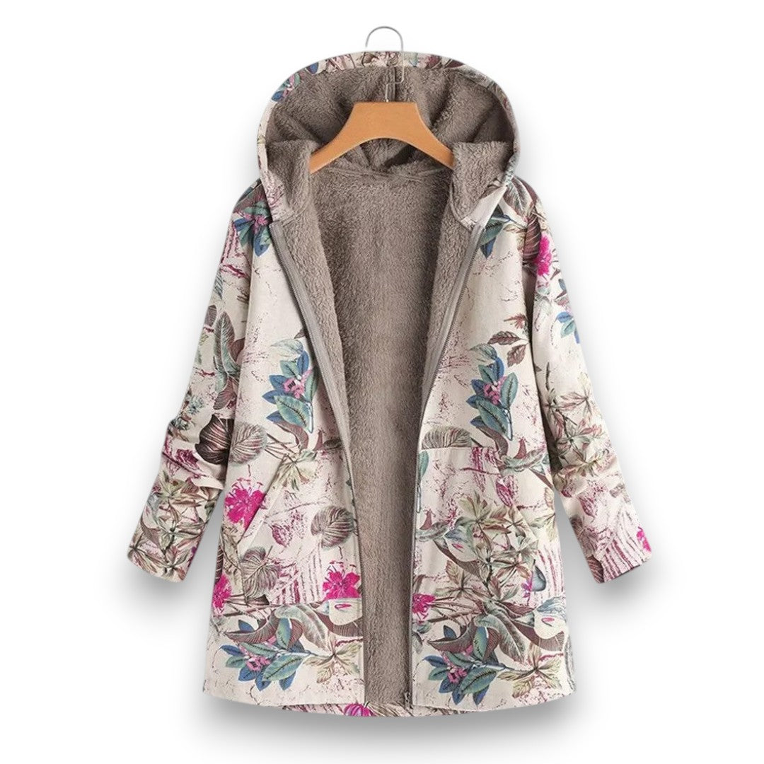 Bej Floral / 5XL