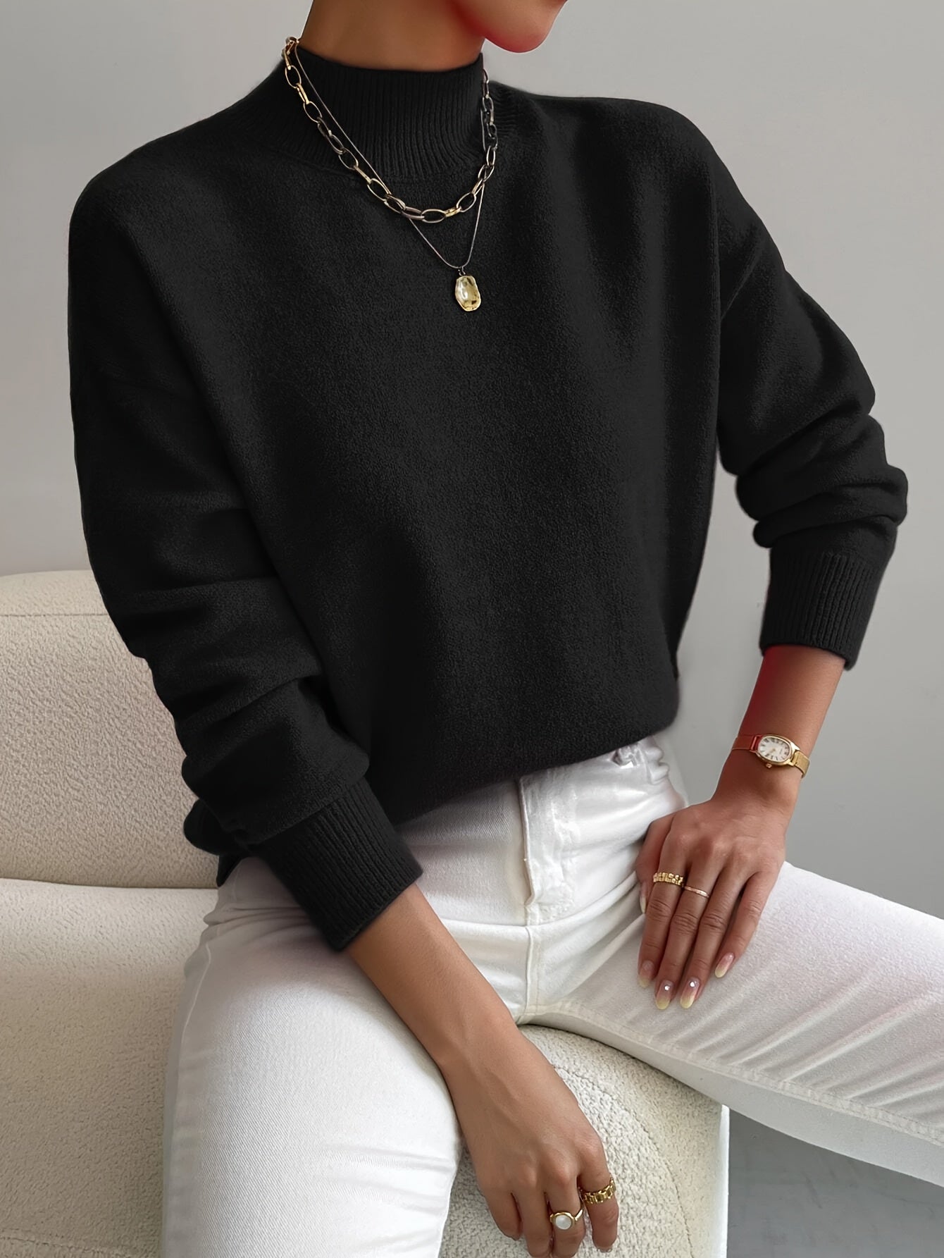 Negru / XL
