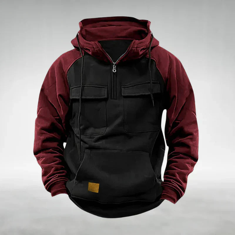 Roșu / negru / 3XL